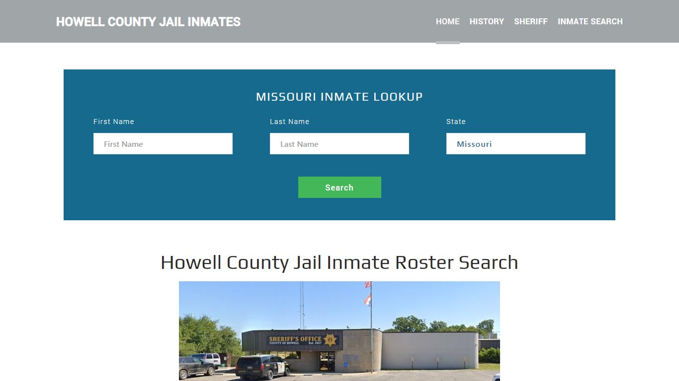 Howell County Jail Inmate Roster Lookup, West Plains, MO